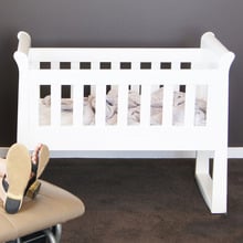 Sandton Sleigh Cradle, Bassinet and Rocking Seat